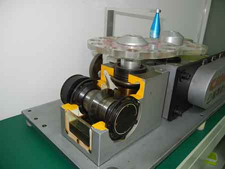 Rotary indexing machine, Globoidal cam Indexer