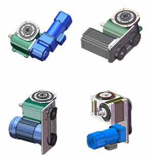 Indexer and stepper motor, cam indexer drive mode